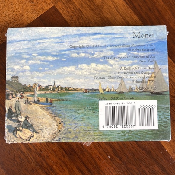 VINTAGE 90S THE METROPOLITAN MUSEUM OF ART - 30 MONET POSTCARDS - Picture 3 of 5